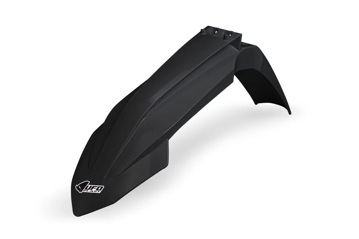 UFO přední blatník KTM SX/SXF(SX-F) 125/250/300/350/450F TBI 23-26, EXC/EXCF(EXC-F) 150/250/300/350/450/500 TBI 24-26 barva černá (UFO přední blatník)