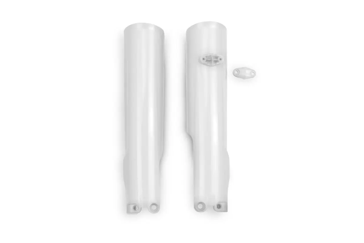 UFO kryty předních tlumičů KTM SX/SXF(SX-F) 125/250/300/350/450F TBI 23-26, EXC/EXCF(EXC-F) 150/250/300/350/450/500 TBI 24-26 barva bílá - nahrazuje