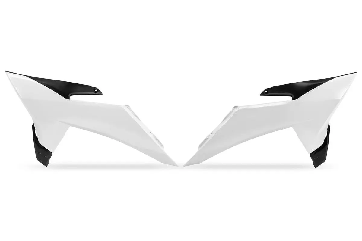 UFO kryty chladiče KTM SX 125 / 150 / 250 / 300 25-26, SXF (SX-F) 250 / 350 / 450 25-26 barva bílá (UFO kryty chladiče KTM SX 125 / 150 / 250 / 300)