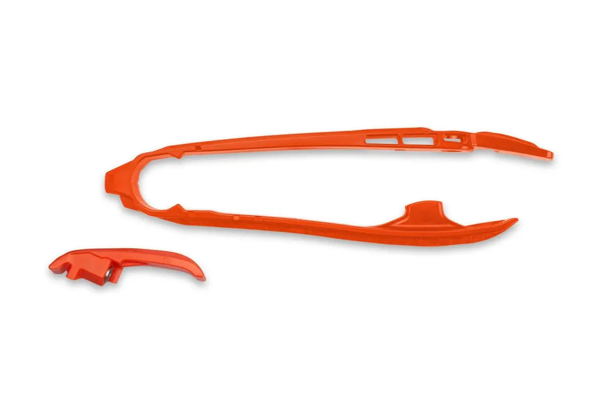 UFO kluzák řetězu KTM SX 125 / 150 / 250 / 300 25-26, SX-F 250 / 350 / 450 25-26 barva oranžová (UFO kluzák řetězu KTM SX 125 / 150 / 250 / 300)