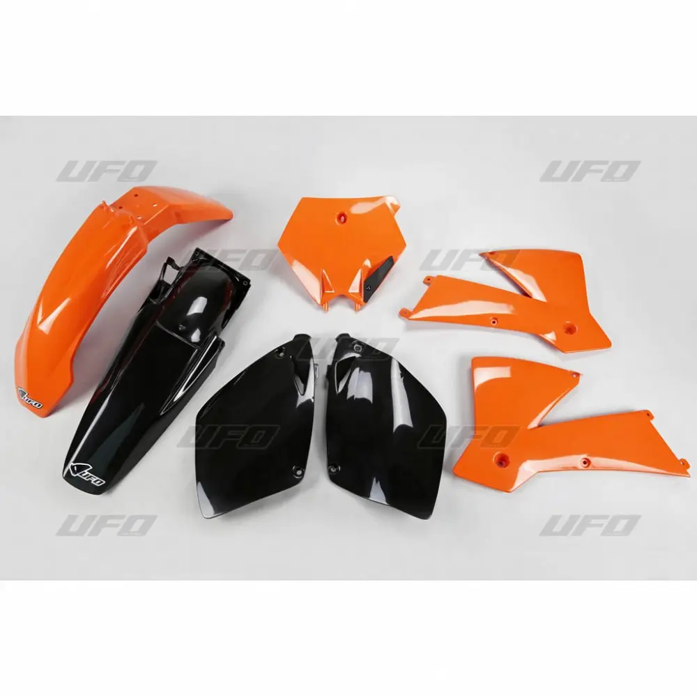 UFO kompletní sada plastů KTM SX/SXF 03 barva OEM (oranžová/černá) (KT501BE999) (UFO kompletní sada plastů KTM SX/SXF 03 barva OEM (oranžová/černá))