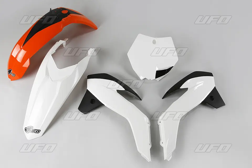 UFO kompletní sada plastů KTM SX 85 13-17 barva OEM 17 (oranžová/bílá) ( )
