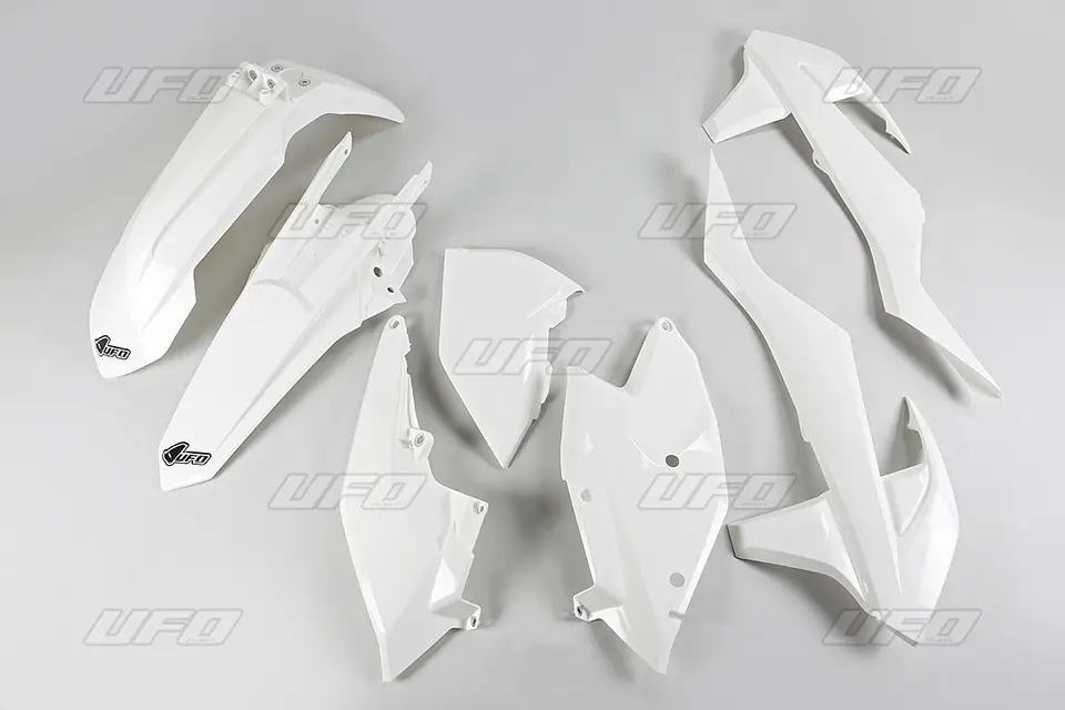 UFO kompletní sada plastů KTM EXC/EXC-F TPI 17-19, barva bílá (KT518E047) (UFO kompletní sada plastů KTM EXC/EXC-F TPI 17-19, barva bílá (KT518E047))