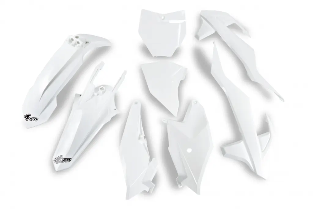UFO kompletní sada plastů KTM SX 85 18-24 barva bílá 20-21 (UFO kompletní sada plastů KTM SX 85 18-24 barva bílá 20-21)