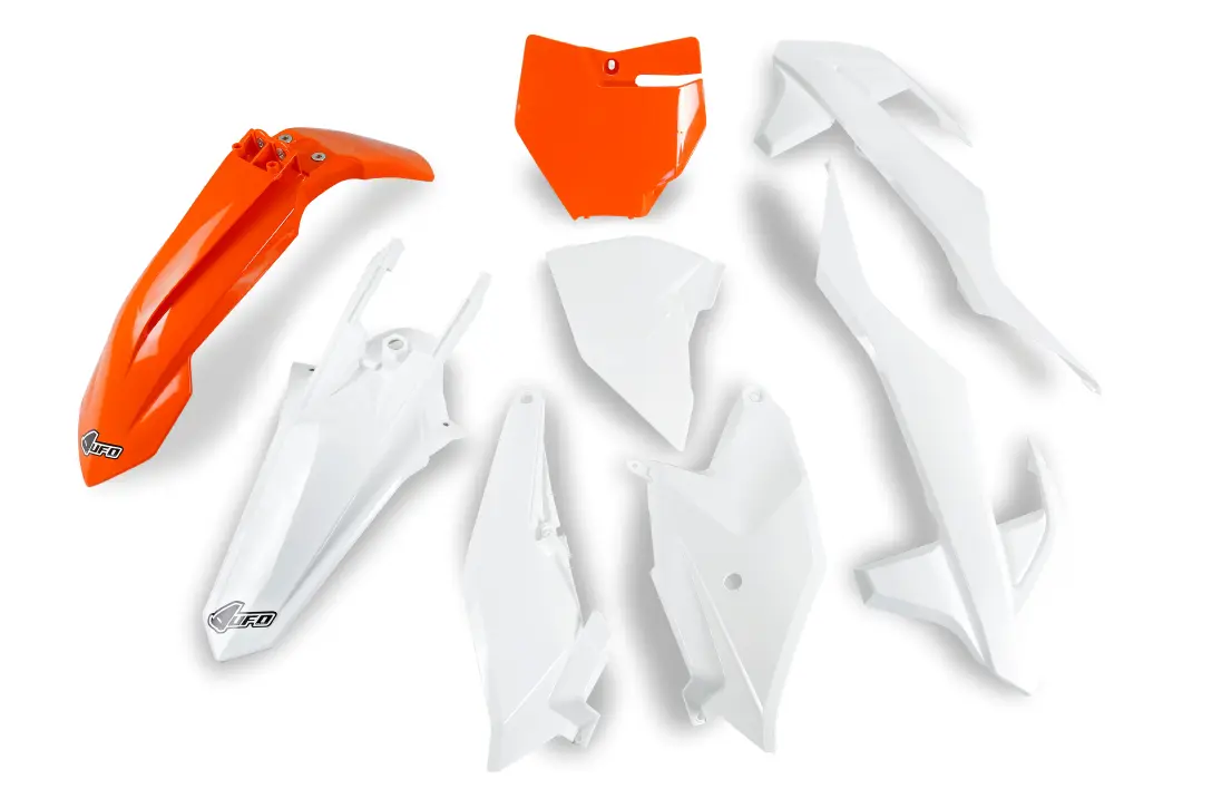 UFO kompletní sada plastů KTM SX 85 18-24 barva OEM 23-24 ( oranžová / bílá ) ( )