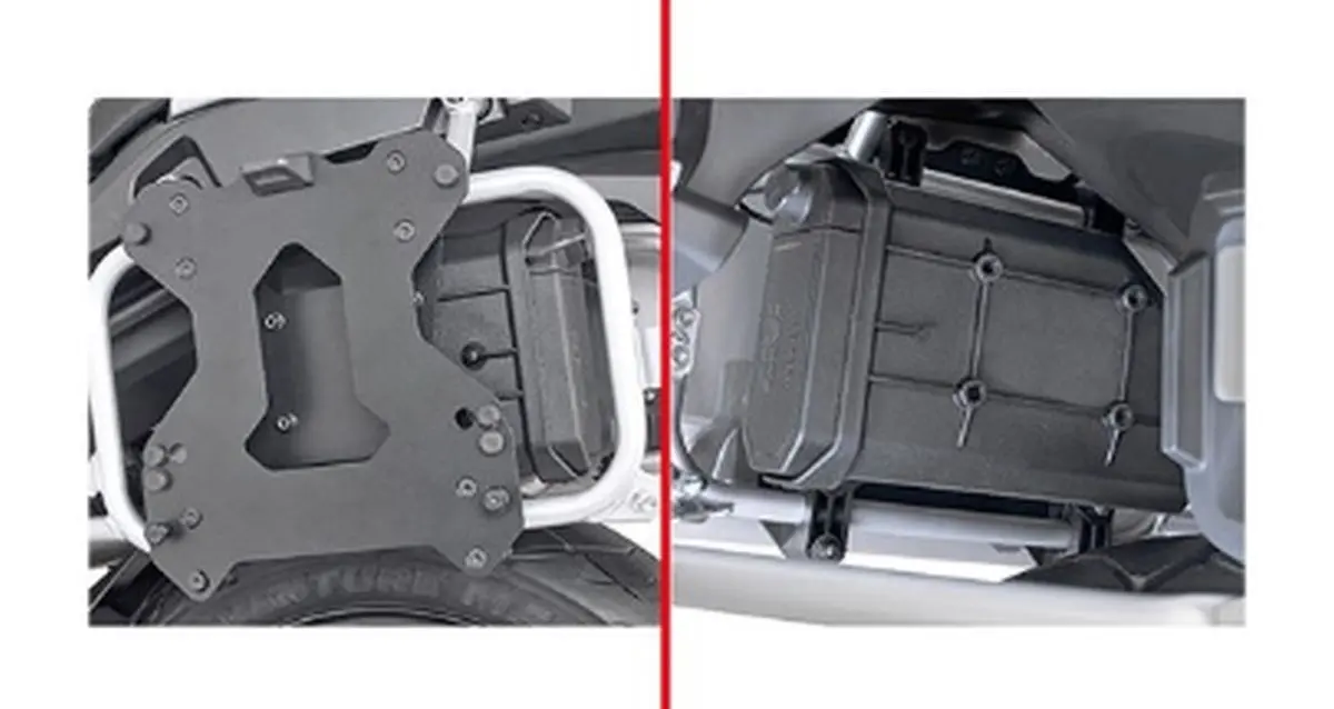 KAPPA držák skříňky na nářadí KS250 pro nosič KPL9225 z levé strany nosiče CF MOTO MT 800 22-25 (KAPPA držák skříňky na nářadí KS250 pro nosič)