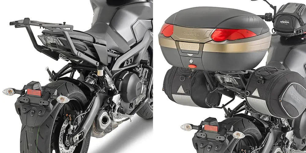 KAPPA zadní nosič kufru YAMAHA MT-09 17-20 (bez plotny) (KAPPA zadní nosič kufru YAMAHA MT-09 17-20 (bez plotny))