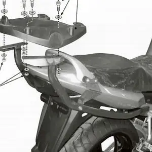KAPPA nosič zadního kufru SUZUKI GSX 650F (08-14), 1250 F (10-16), GSF 650 BANDIT / S / ABS (05-11), 1200 / 1250 BANDIT / S (06-11) ( bez plotny