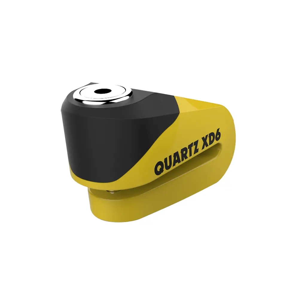 OXFORD zámek brzdového kotouče QUARTZ XD6 čep 6mm, barva žlutá/černá (starý kód: LK265) ( )