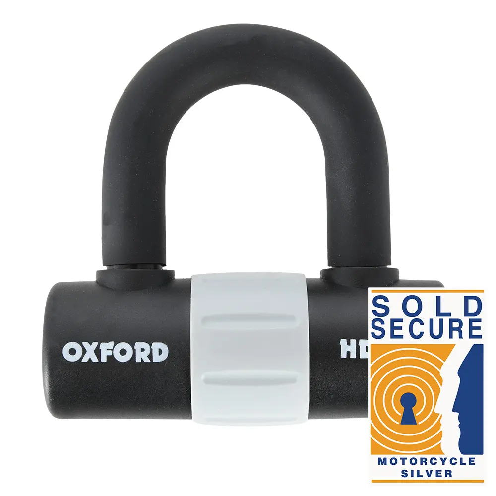 OXFORD visací zámek/zámek proti krádeži HD MAX barva černá (OXFORD visací zámek/zámek proti krádeži HD MAX barva černá)