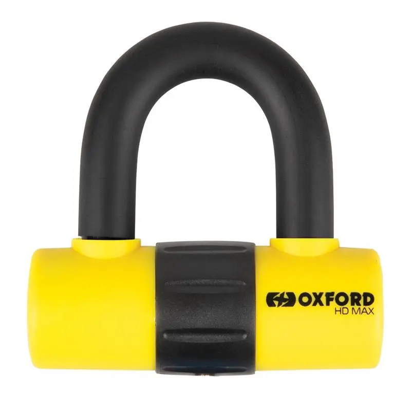 OXFORD zabezpečení proti krádeži zámek na brzdový kotouč HD MAX 14mm barva žlutá fluorescenční ( )
