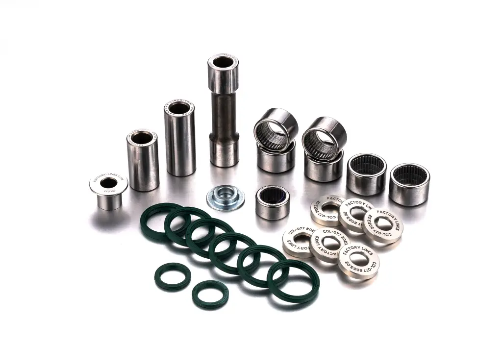 FACTORY LINKS sada na opravu kloubů kyvné vidlice KAWASAKI KXF 250 21-22, KXF 450 19-22, KX 450 19-24, KX 450 SR 22-24, KX 450 X 21-24 (27-1194)