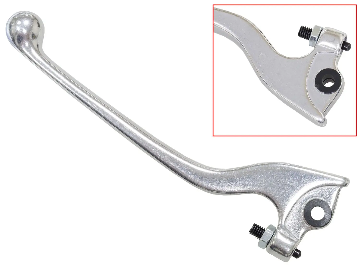 PSYCHIC páka brzdy YAMAHA TZR 50 '03-'08 (OEM: 71981) barva stříbrná (PSYCHIC páka brzdy YAMAHA TZR 50 '03-'08 (OEM: 71981) barva stříbrná)
