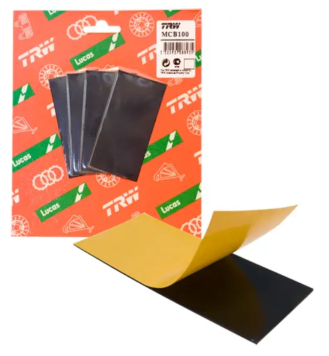 TRW ZF antivibrační podložky pod brzdové destičky ( 4 kusy 80X40mm ) (TRW ZF antivibrační podložky pod brzdové destičky ( 4 kusy 80X40mm ))