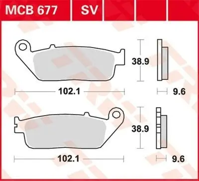 TRW ZF brzdové destičky KH196 sintrované STREET zadní (TRW ZF brzdové destičky KH196 sintrované STREET zadní)