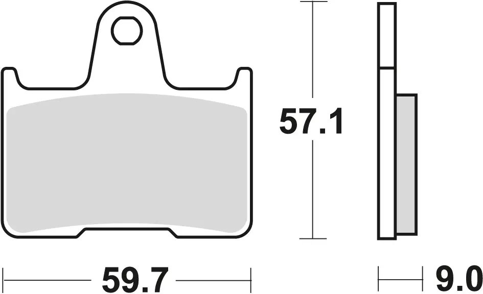 TRW ZF brzdové destičky KH254 sintrované STREET SUZUKI GSXR 600 04-05, GSF 650 05-06, GSXR 750 04-05, GSX 1400 01-07, zadní (TRW ZF brzdové destičky)