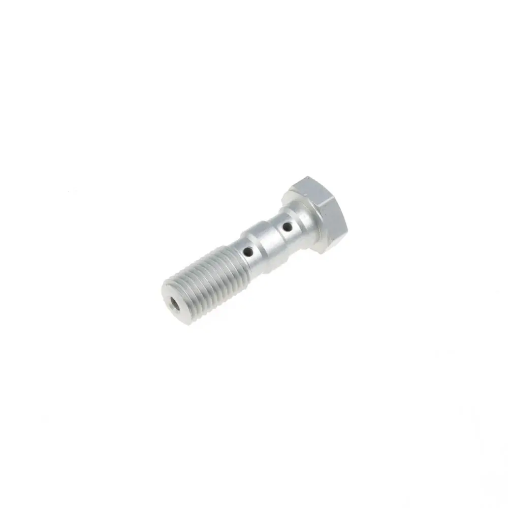 TRW ZF hydraulický šroub pro brzdové hadice M10X1,25 dvojitý barva stříbrná (TRW ZF hydraulický šroub pro brzdové hadice M10X1,25 dvojitý barva)