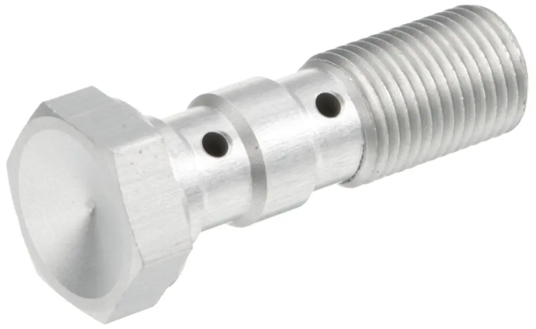 TRW ZF hydraulický šroub pro brzdové hadice M10X1,00 dvojitý barva stříbrná (TRW ZF hydraulický šroub pro brzdové hadice M10X1,00 dvojitý barva)