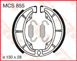 TRW ZF brzdové čelisti (130x28mm) (H333) (TRW ZF brzdové čelisti (130x28mm) (H333))