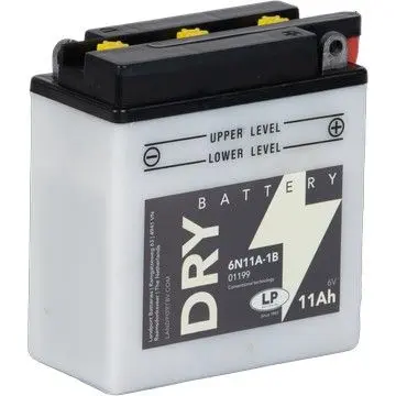 LANDPORT akumulátor 6N11A-1B (MD 6N11A-1B) 6V 11AH (CCA 80) 122X62X131 obsluhovaný - elektrolyt zvlášť (6) UE48 (LANDPORT akumulátor 6N11A-1B (MD)