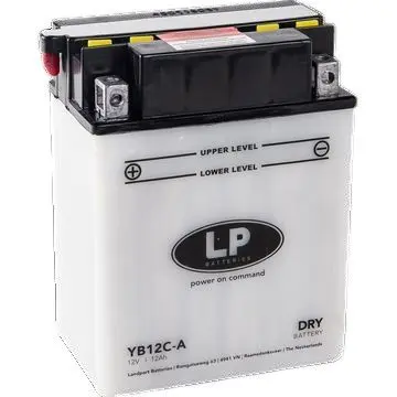 LANDPORT akumulátor YB12C-A (MD LB12C-A) 12V 12AH (CCN150) 134X81X175 obsluhovaný - elektrolyt zvlášť (4) UE48 (LANDPORT akumulátor YB12C-A (MD)