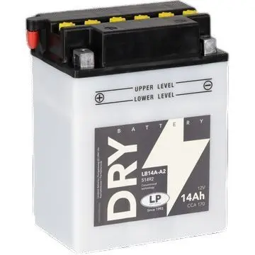 LANDPORT akumulátor YB14A-A2 (MD LB14A-A2) 12V 14AH (CCN 170) 134X89X176 obsluhovaný - elektrolyt zvlášť (3) UE48 ( )
