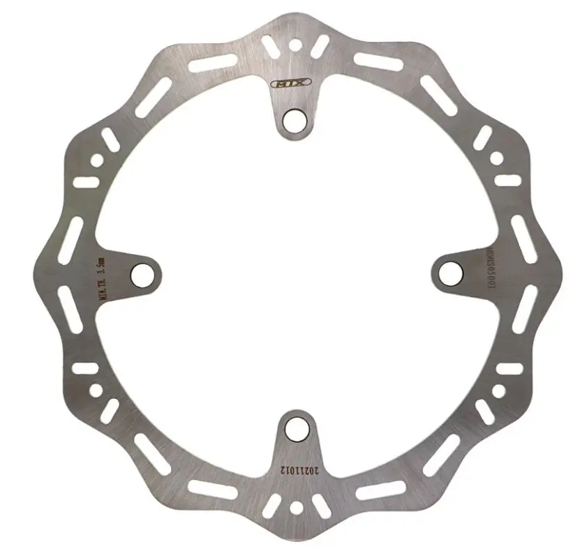 MTX PARTS brzdový kotouč HORNET zadní SUZUKI RM-Z 250 07-24, RM-Z 450 05-24 WAVE (240X122X4mm) (4X10,5mm) ( )
