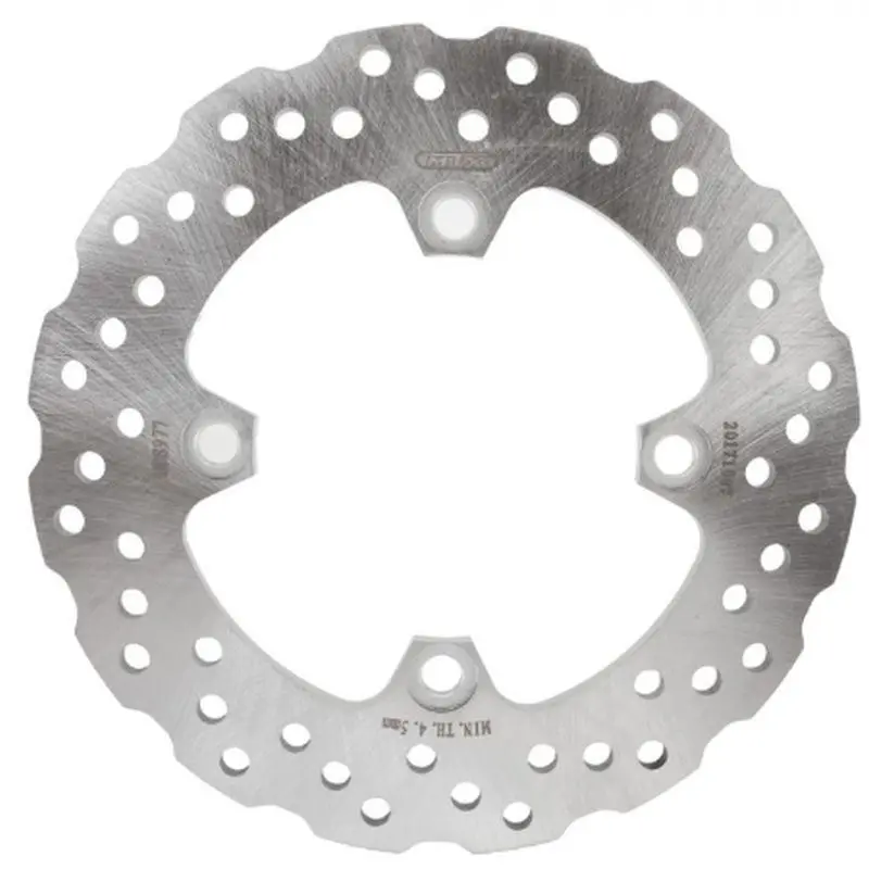 MTX PARTS brzdový kotouč zadní KAWASAKI KLE 650 VERSYS 11-14, ER-6F 14-16 WAVE (220X100X5mm) (4X10,5mm) (MTX PARTS brzdový kotouč zadní KAWASAKI KLE)
