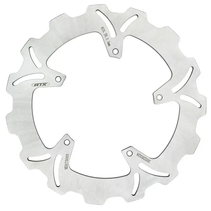 MTX PARTS přední / zadní brzdový kotouč PIAGGIO BEVERLY 200 / 500 02-06, 250 04-07, E3 125 01-10 (260X125X4) (5X6,25) (WAVE) (MTX PARTS přední /)