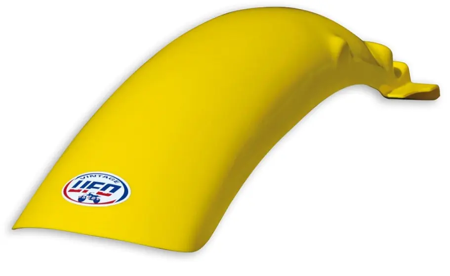 UFO zadní blatník VINTAGE SUZUKI RM 125/240/400 80 , barva žlutá (UFO zadní blatník VINTAGE SUZUKI RM 125/240/400 80 , barva žlutá)