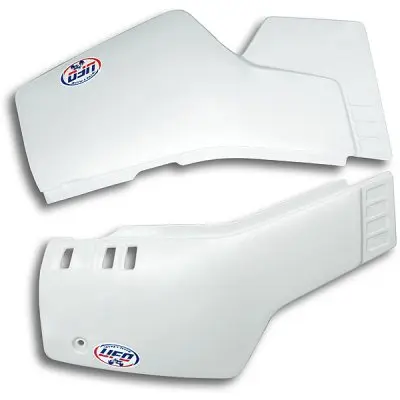 UFO boční kryty pod sedlo YAMAHA XT 600 '84-'86 barva bílá (komplet) (UFO boční kryty pod sedlo YAMAHA XT 600 '84-'86 barva bílá (komplet))