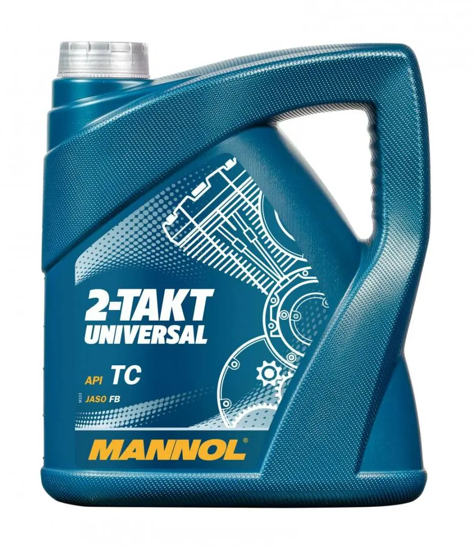 MANNOL olej do směsi 2T UNIVERSAL 4L minerální (7205) (4) (MANNOL olej do směsi 2T UNIVERSAL 4L minerální (7205) (4))