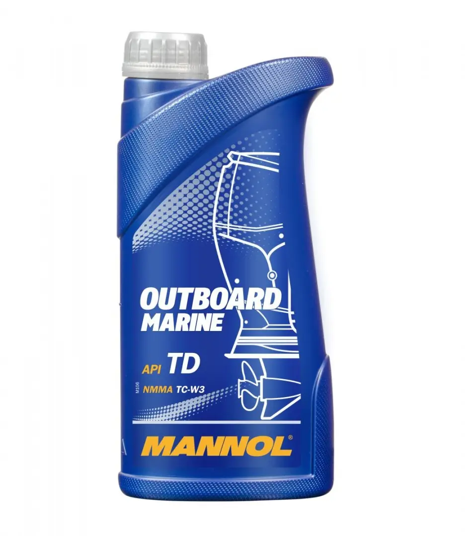 MANNOL olej do směsi 2T OUTBOARD MARINE TC-W3 API TD 1L (7207) (20) (MANNOL olej do směsi 2T OUTBOARD MARINE TC-W3 API TD 1L (7207) (20))
