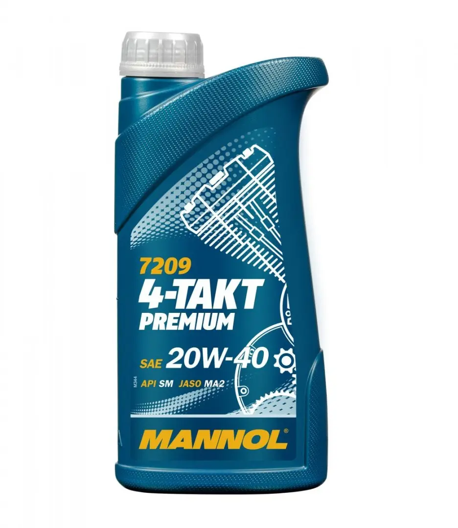 MANNOL motorový olej 4T PREMIUM 20W40 1L MA2 (7209) (20) ( )