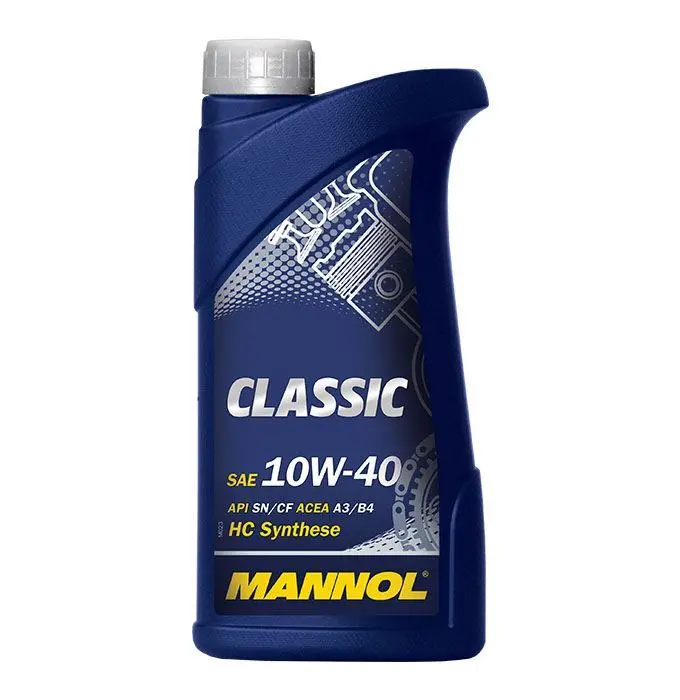MANNOL motorový olej automobilový 10W40 CLASSIC SN/CH-4 1 litr (7501) (polosyntetický) ( )