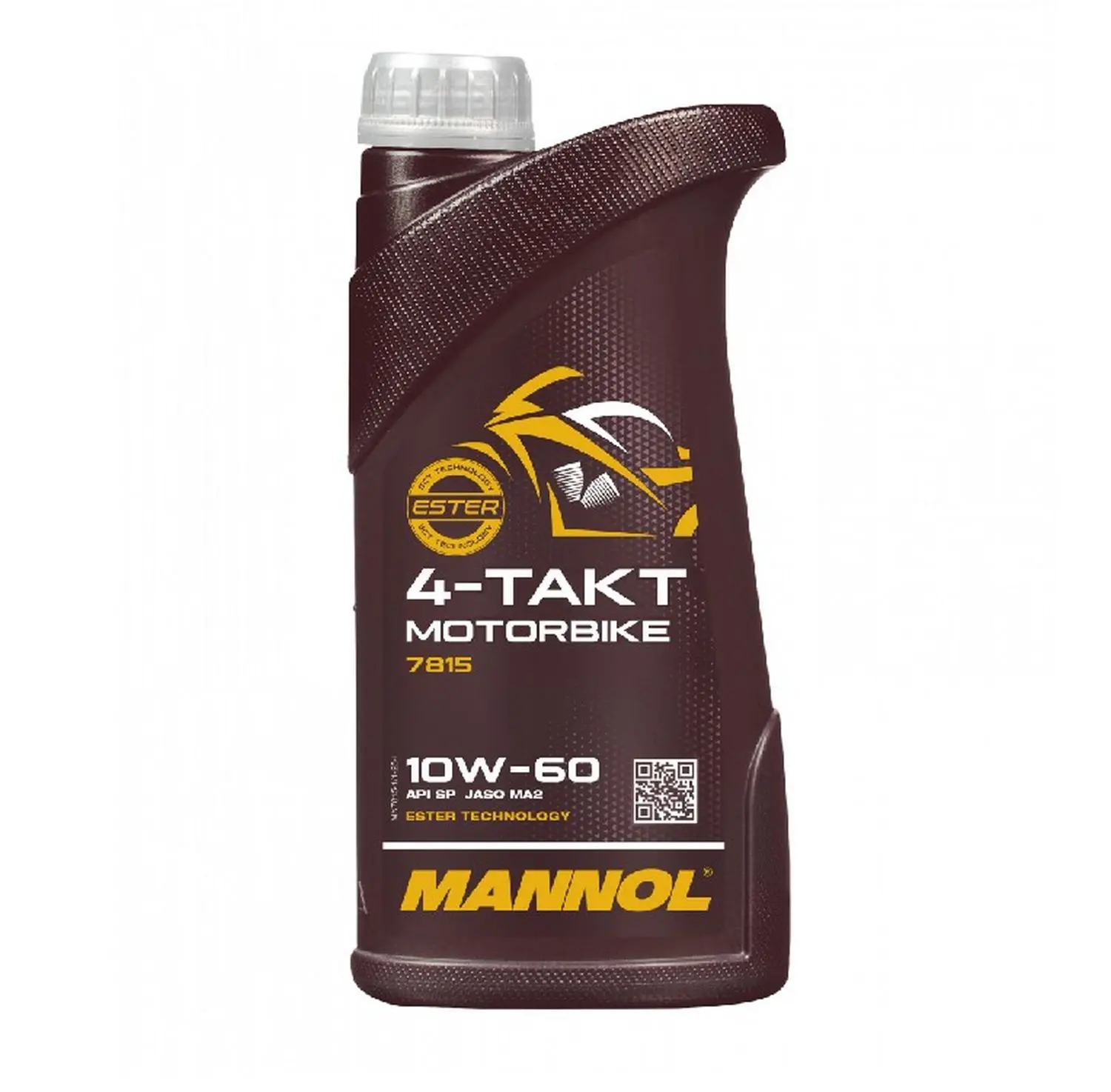 MANNOL motorový olej 4T MOTORBIKE 10W60 1L syntetický ESTER TECHNOLOGY (JASO MA/MA2) (7815) (20) ( )