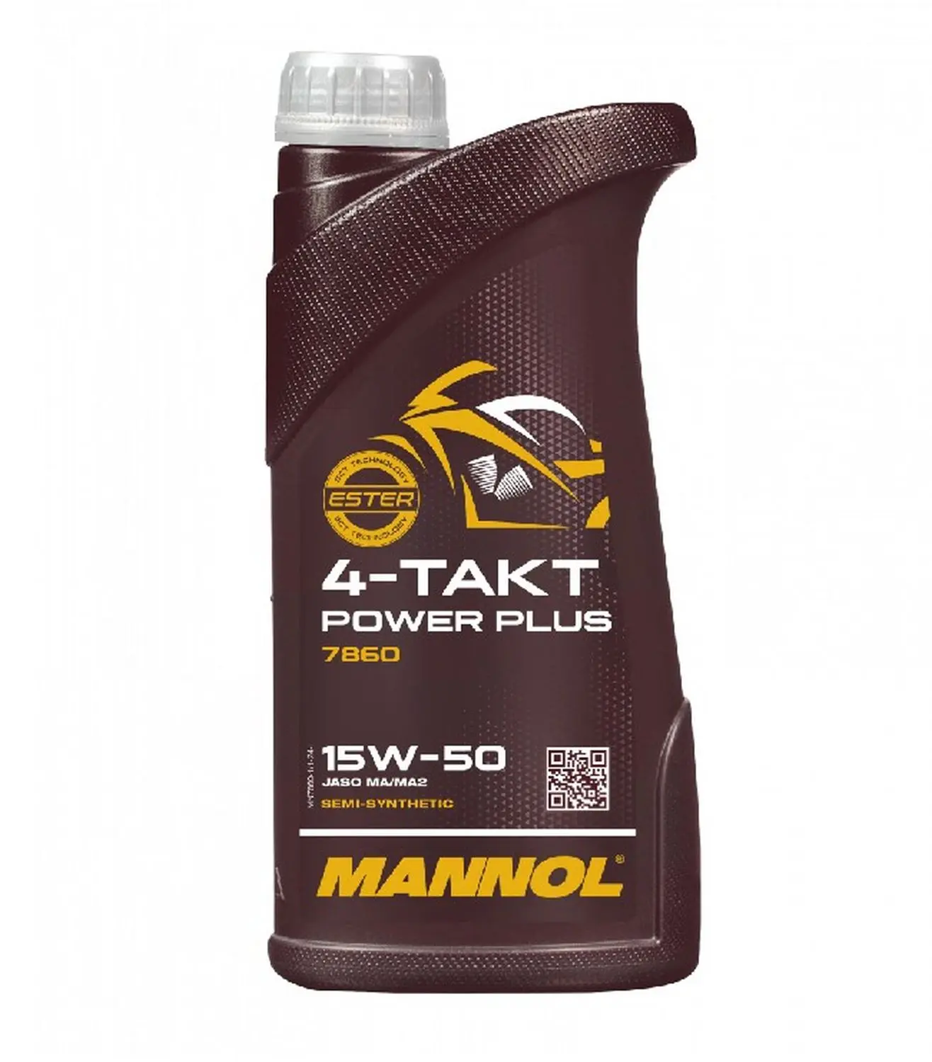 MANNOL motocyklový motorový olej 4-takt POWER PLUS 15W-50 1L (7860) ( )