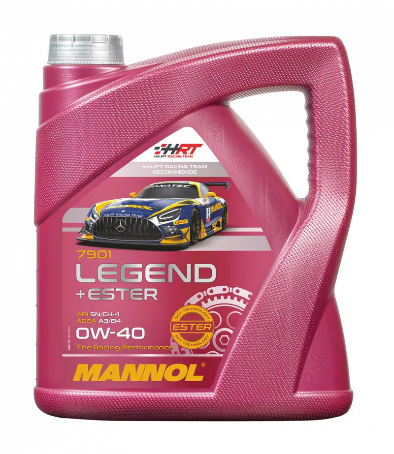 MANNOL motorový olej automobilový 0W40 LEGEND+ESTER 4 litry (7901) (syntetický) (MANNOL motorový olej automobilový 0W40 LEGEND+ESTER 4 litry (7901))