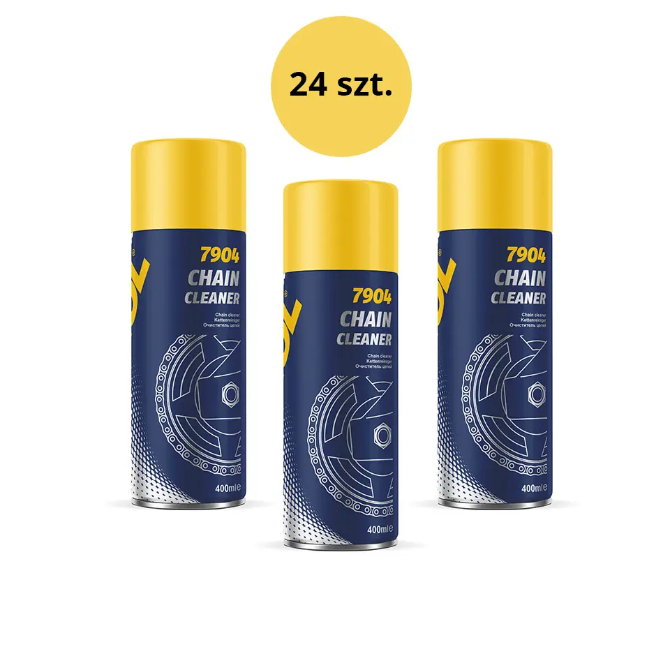 MANNOL CHAIN CLEANER 400ML - sprej na čištění řetězu (7904) - karton 24 kusů (balení) (MANNOL CHAIN CLEANER 400ML - sprej na čištění řetězu (7904) -)