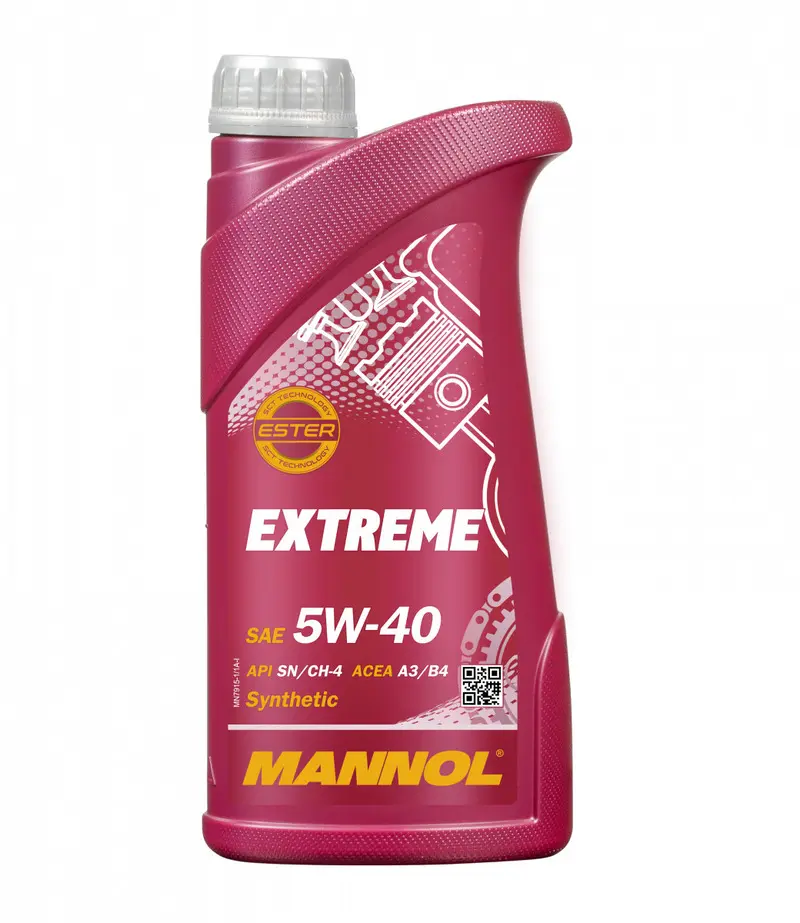 MANNOL motorový olej automobilový 5W40 EXTREME 1 litr (7915) (syntetický) (MANNOL motorový olej automobilový 5W40 EXTREME 1 litr (7915) (syntetický))