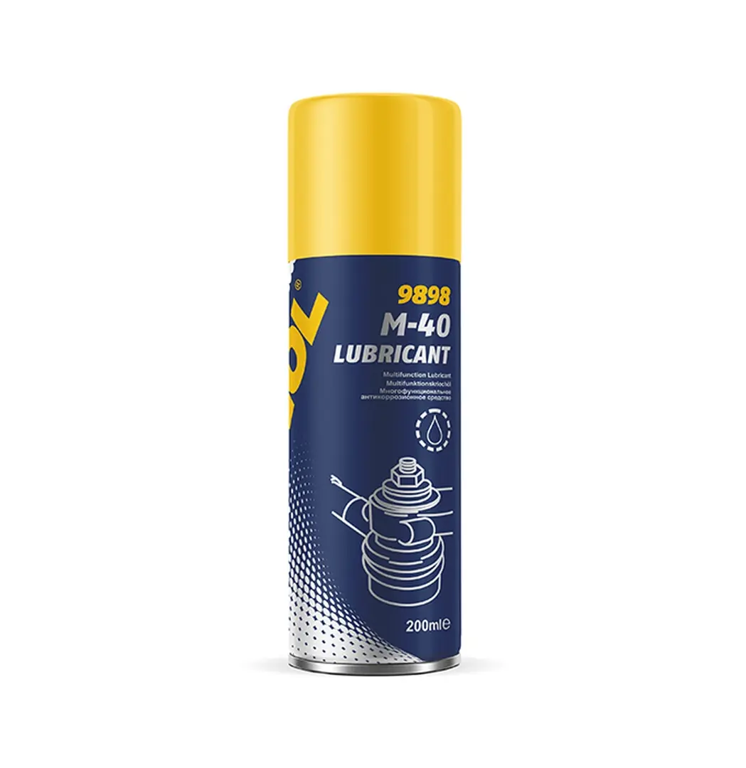 MANNOL MULTI FUNKTION M-40 200ML - mazivo, penetrační sprej (9898) (24) ( )