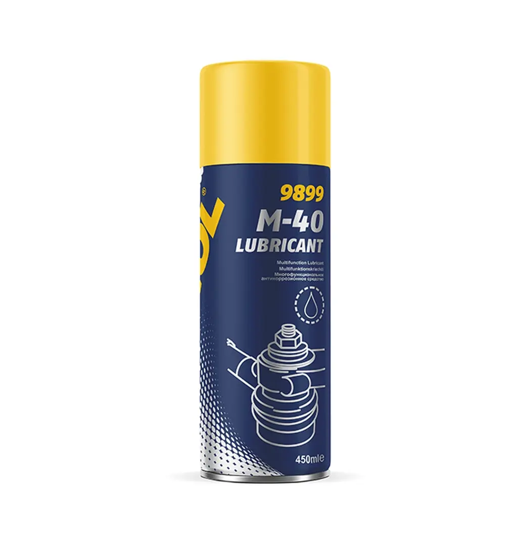 MANNOL MULTI FUNKTION M-40 450ML - mazivo, penetrační sprej (9899) (24) (MANNOL MULTI FUNKTION M-40 450ML - mazivo, penetrační sprej (9899) (24))