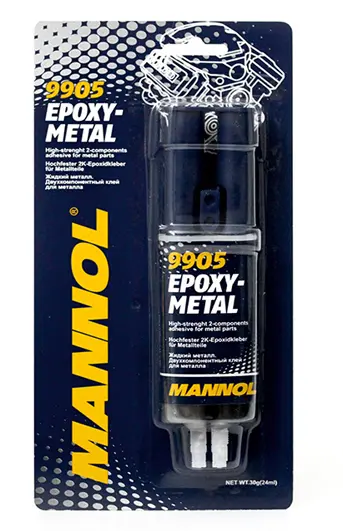 MANNOL EPOXY-METAL - dvousložkové lepidlo na kovy 30G (9905) (144) ( )