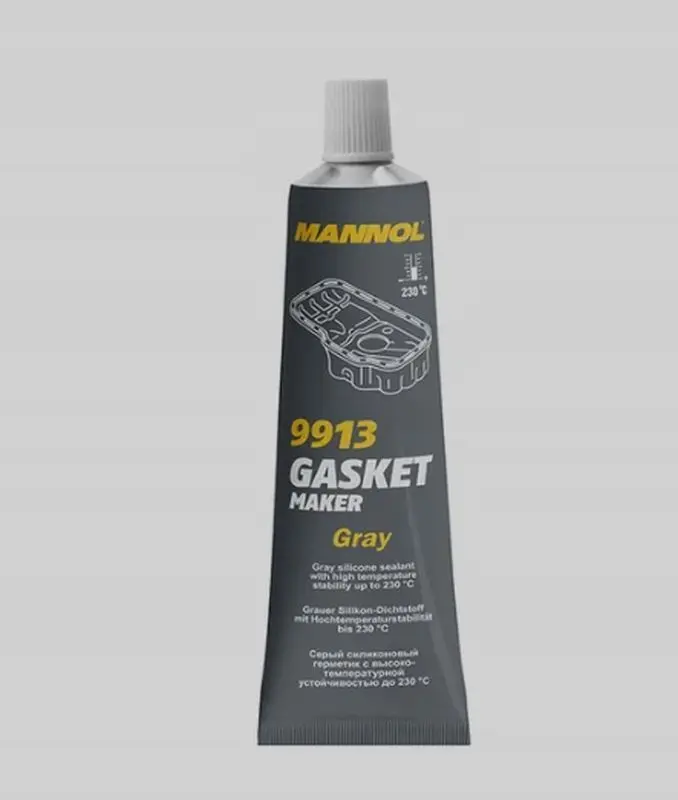 MANNOL GASKET MAKER - těsnící silikon - barva šedá 85 g (nahrazuje těsnění) (9911) (144) (MANNOL GASKET MAKER - těsnící silikon - barva šedá 85 g)