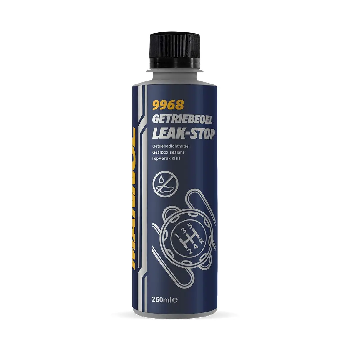MANNOL GETRIEBEOEL LEAK-STOP - přípravek do převodovky 250ml (zastavuje úniky) (9968) (MANNOL GETRIEBEOEL LEAK-STOP - přípravek do převodovky 250ml)