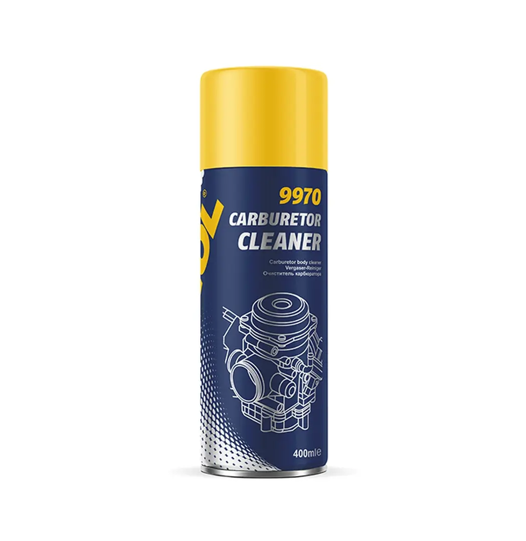 MANNOL CARBURETOR CLEANER 400ml sprej na čištění karburátoru (9970) (24) (MANNOL CARBURETOR CLEANER 400ml sprej na čištění karburátoru (9970) (24))