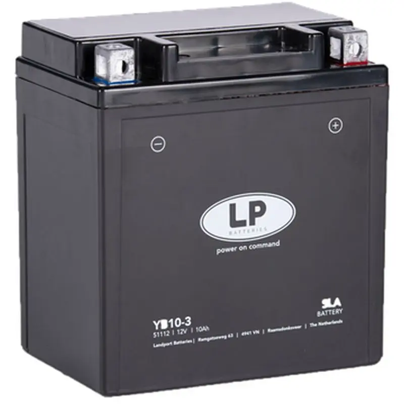 LANDPORT akumulátor YB10-3 (MS LB10-3) (YB10L-A2/B/B2) 12V 10AH (134X89X145mm) (160A) SLA bezúdržbový - zalitý (4) (LANDPORT akumulátor YB10-3 (MS)