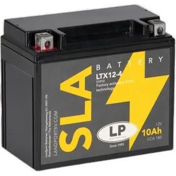 LANDPORT akumulátor YTX12-4 (YTX12-BS) (MS LTX12-4) 12V 10AH (CCN 180) 150X87X130 SLA bezúdržbový - předplněný (4) (LANDPORT akumulátor YTX12-4)