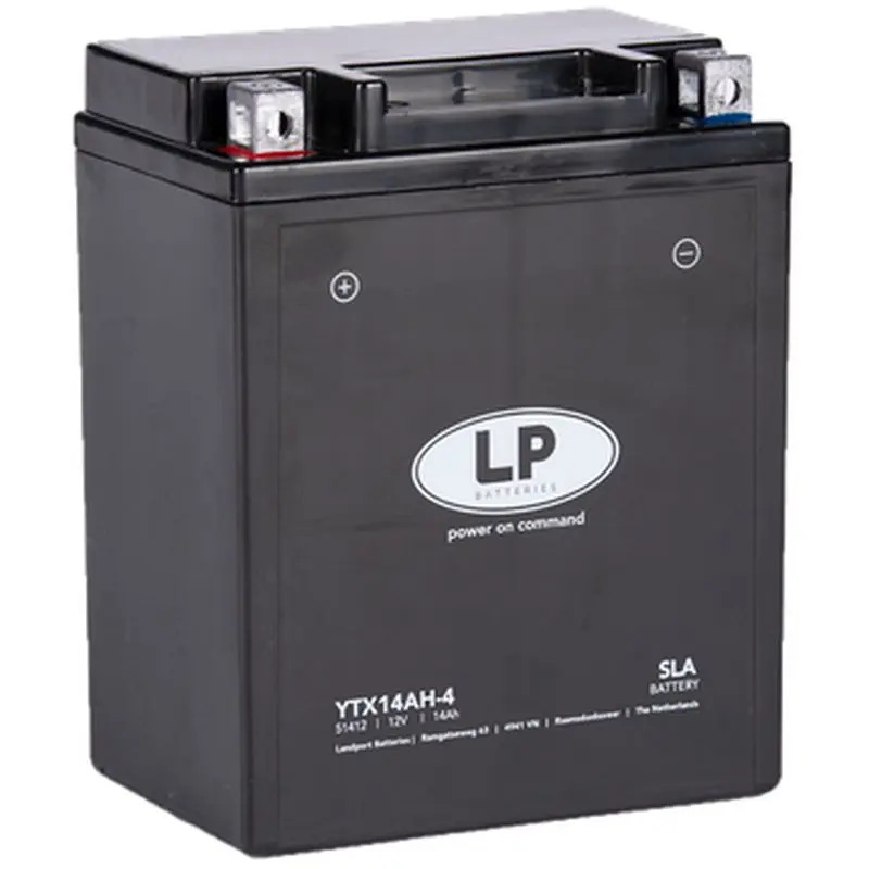 LANDPORT akumulátor YTX14AH-4 (MS LTX14AH-4) (YB14-A2) 12V 14AH (134X89X166mm) (210A) SLA bezúdržbový - zalitý (4) (LANDPORT akumulátor YTX14AH-4 (MS)