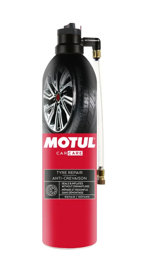 MOTUL CAR CARE TYRE REPAIR 0,5L (prostředek do proražených pneumatik) (MOTUL CAR CARE TYRE REPAIR 0,5L (prostředek do proražených pneumatik))